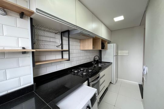 Cozinha de apartamento para alugar com 2 quartos, 41m² em Pirituba, São Paulo