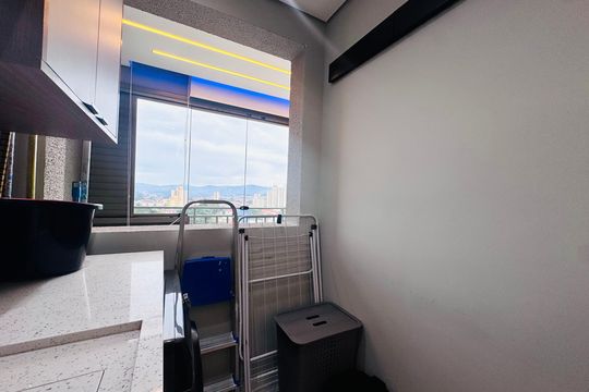 Área de Serviço de apartamento à venda com 2 quartos, 69m² em Vila Rosalia, Guarulhos
