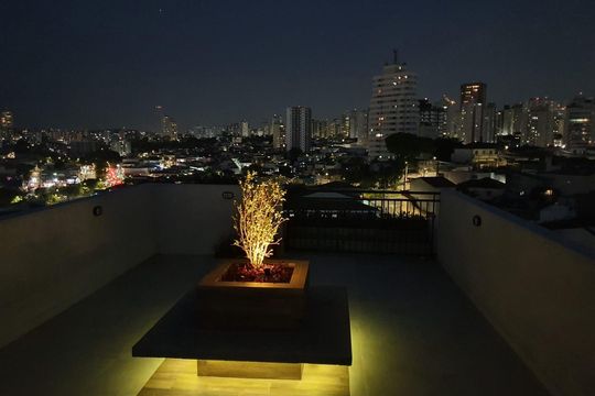 Área externa de apartamento para alugar com 2 quartos, 39m² em Chora Menino, São Paulo