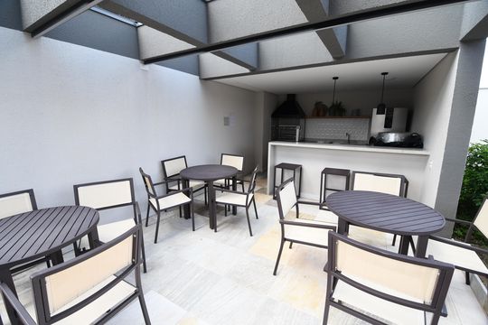 Área comum - Churrasqueira de apartamento à venda com 2 quartos, 80m² em Jardim Guanabara, Campinas