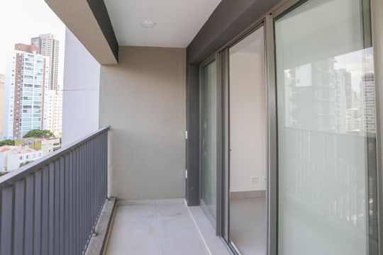 Sacada de apartamento à venda com 1 quarto, 31m² em Pompeia, São Paulo