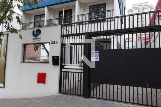 Fachada - Placa de kitnet/studio para alugar com 1 quarto, 26m² em Vila Mariana, São Paulo