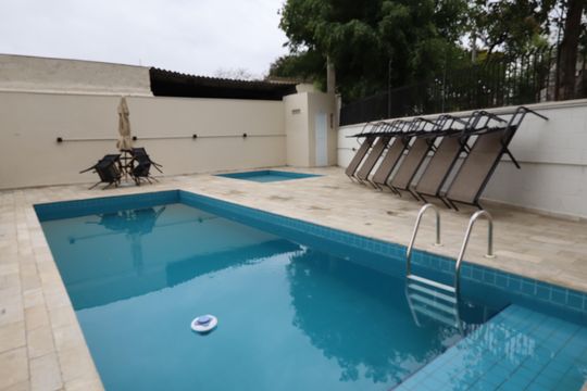 Área comum - Piscina de apartamento à venda com 2 quartos, 63m² em Jardim Taboao, São Paulo