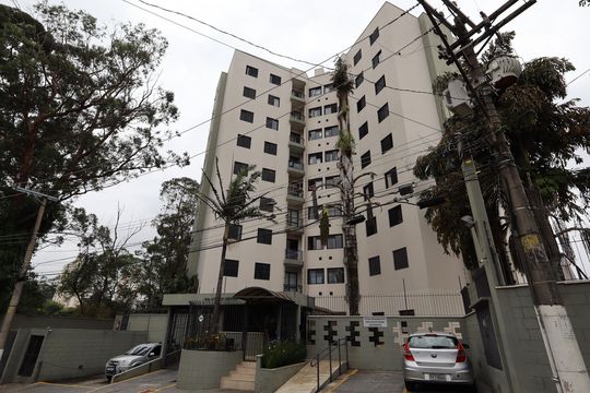 Fachada de apartamento à venda com 2 quartos, 63m² em Jardim Taboao, São Paulo