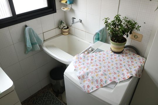 Área de Serviço de apartamento para alugar com 2 quartos, 98m² em Perdizes, São Paulo