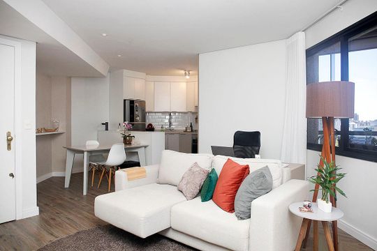 Sala de apartamento à venda com 1 quarto, 62m² em Rio Branco, Porto Alegre