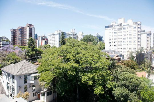 Área Comum - Rooftop Piscina Vista de apartamento à venda com 1 quarto, 62m² em Rio Branco, Porto Alegre