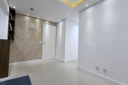 Sala de apartamento à venda com 2 quartos, 49m² em Jardim Samambaia, Campinas
