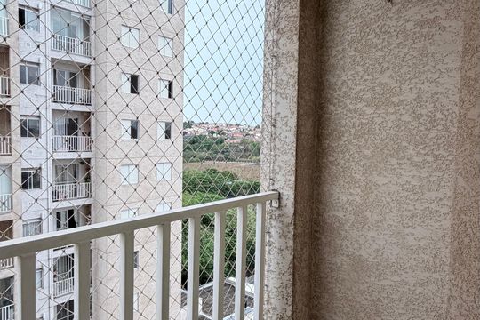 Sacada de apartamento à venda com 2 quartos, 49m² em Jardim Samambaia, Campinas