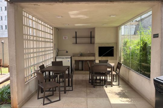 Área comum - Churrasqueira de apartamento à venda com 1 quarto, 26m² em Barra Funda, São Paulo