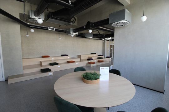 Área Comum - Coworking de kitnet/studio à venda com 1 quarto, 24m² em Indianópolis, São Paulo