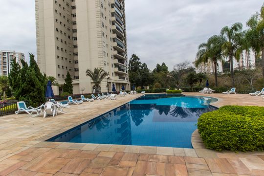 Área comum de apartamento à venda com 3 quartos, 139m² em Tamboré, Santana de Parnaíba