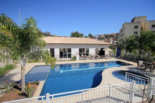 Área comum - Piscina de apartamento à venda com 2 quartos, 60m² em Boa Vista, Belo Horizonte