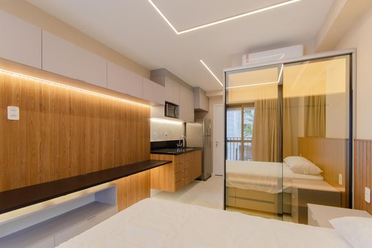 Sala/Quarto de kitnet/studio à venda com 1 quarto, 24m² em Jardim Vila Mariana, São Paulo
