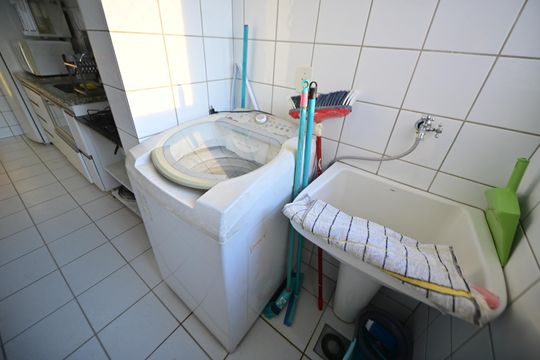 Área de Serviço de apartamento para alugar com 3 quartos, 70m² em Residencial Eldorado, Goiânia