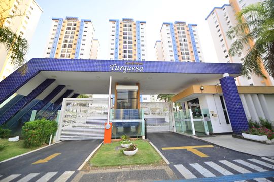 Fachada de apartamento para alugar com 3 quartos, 70m² em Residencial Eldorado, Goiânia