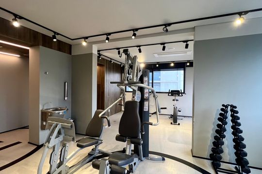 Área comum - Academia de kitnet/studio para alugar com 1 quarto, 22m² em Jardim Paulista, São Paulo