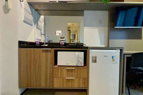 Studio de kitnet/studio para alugar com 1 quarto, 22m² em Jardim Paulista, São Paulo