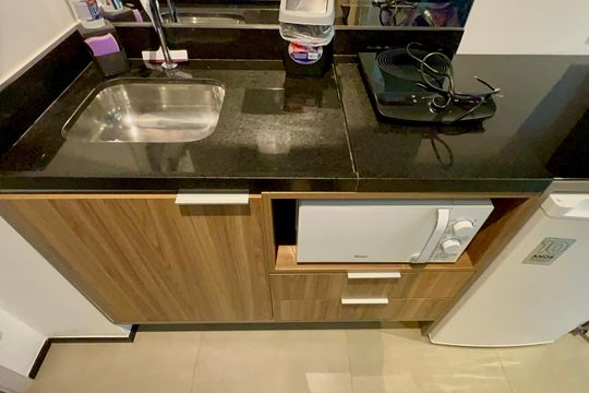 Studio de kitnet/studio para alugar com 1 quarto, 22m² em Jardim Paulista, São Paulo