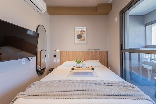 QUARTO de kitnet/studio para alugar com 1 quarto, 20m² em Alto da Mooca, São Paulo