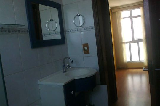 Banheiro de apartamento à venda com 2 quartos, 47m² em Vila Rica, Campinas