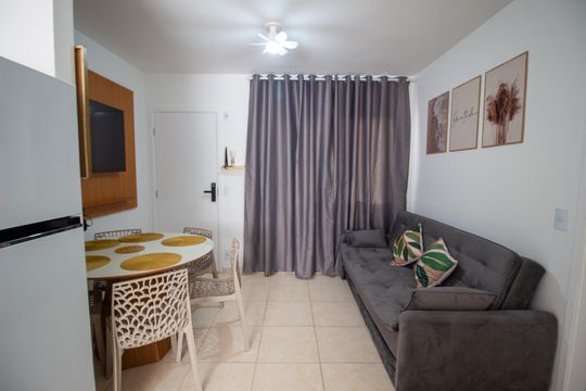 Sala  de apartamento para alugar com 2 quartos, 47m² em Centro, Votorantim