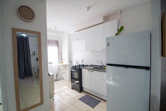 Cozinha  de apartamento para alugar com 2 quartos, 47m² em Centro, Votorantim