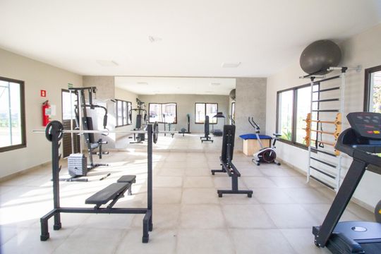 Área comum - Academia de apartamento para alugar com 2 quartos, 47m² em Centro, Votorantim