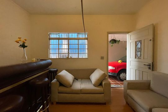 Sala de casa para alugar com 3 quartos, 80m² em Jardim Luísa, São Paulo