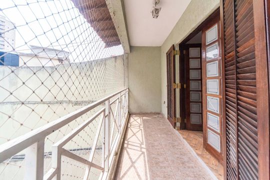Varanda da Suíte de casa para alugar com 3 quartos, 315m² em Vila Alto de Santo Andre, Santo André