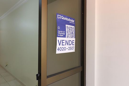 Placa de apartamento à venda com 2 quartos, 81m² em Vila Euclides, São Bernardo do Campo