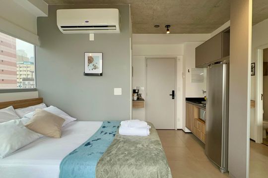 Quarto de kitnet/studio para alugar com 1 quarto, 22m² em Jardim Paulista, São Paulo