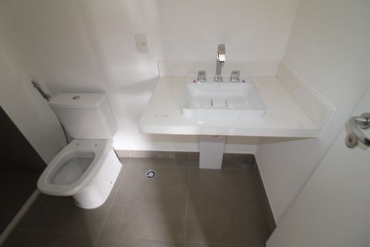 Banheiro 1 de apartamento para alugar com 2 quartos, 74m² em Santana, São Paulo