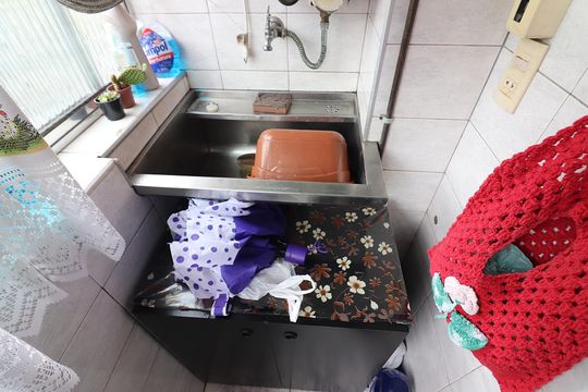 Área de Serviço de apartamento à venda com 1 quarto, 45m² em Vila Santa Luzia, São Bernardo do Campo