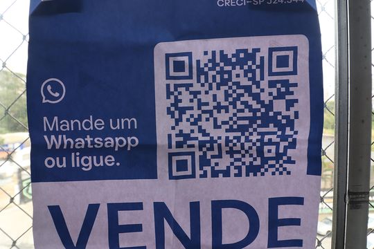 Placa de apartamento à venda com 1 quarto, 45m² em Vila Santa Luzia, São Bernardo do Campo