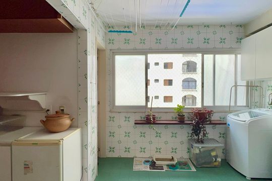 Área de Serviço de apartamento à venda com 4 quartos, 168m² em Jardim Paulista, São Paulo