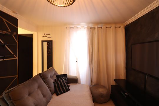 Sala de apartamento à venda com 2 quartos, 74m² em Baeta Neves, São Bernardo do Campo