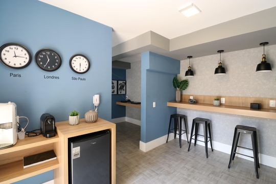 Área comum de apartamento à venda com 2 quartos, 50m² em Água Branca, São Paulo