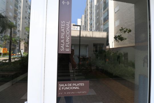 Sala de pilates de apartamento à venda com 2 quartos, 50m² em Água Branca, São Paulo