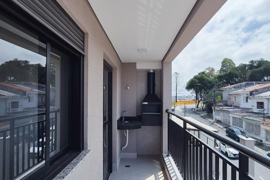 Varanda gourmet de apartamento à venda com 2 quartos, 69m² em Anchieta, São Bernardo do Campo