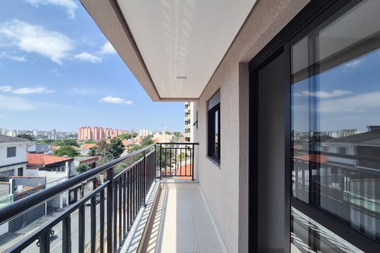Varanda gourmet de apartamento à venda com 2 quartos, 69m² em Anchieta, São Bernardo do Campo