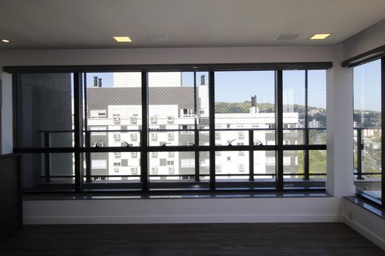 Sala de apartamento à venda com 2 quartos, 128m² em Jardim do Salso, Porto Alegre