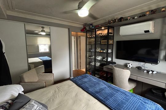 Suite 1 de apartamento à venda com 3 quartos, 300m² em Jardim, Santo André