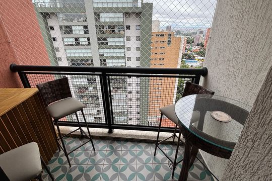 Suíte 2 Varanda de apartamento à venda com 3 quartos, 300m² em Jardim, Santo André
