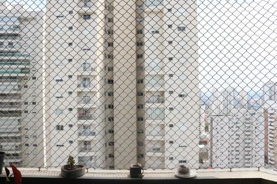 Varanda da Sala de apartamento para alugar com 3 quartos, 120m² em Vila Romana, São Paulo