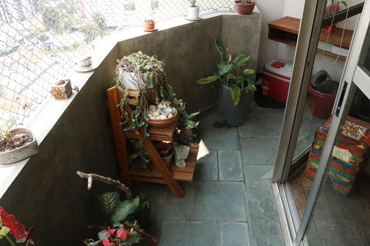 Varanda da Sala de apartamento para alugar com 3 quartos, 120m² em Vila Romana, São Paulo