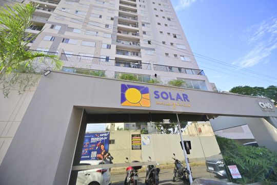 Fachada de apartamento à venda com 2 quartos, 64m² em Parque Amazonia, Goiânia