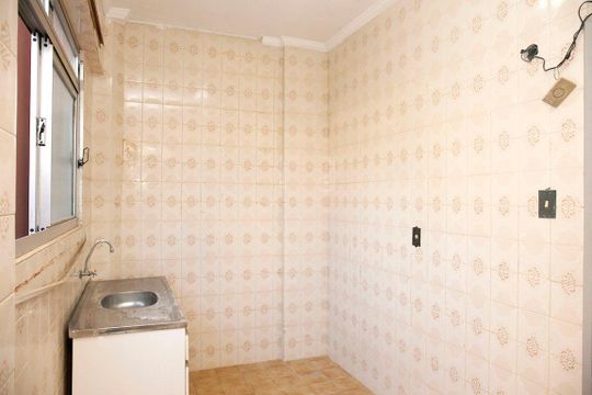 Cozinha de apartamento à venda com 3 quartos, 82m² em Centro Histórico, Porto Alegre