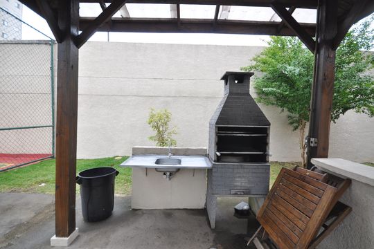 Área comum - Churrasqueira de apartamento à venda com 2 quartos, 45m² em Jardim Modelo, São Paulo