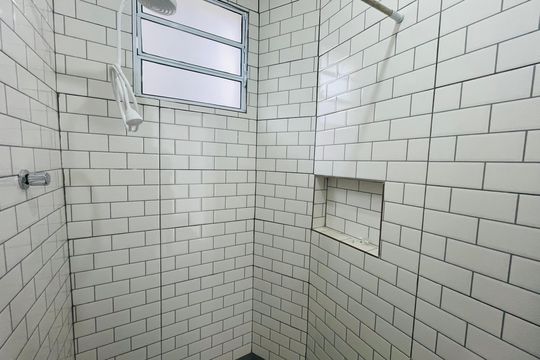 Banheiro de apartamento para alugar com 1 quarto, 22m² em Vila Operária, Guarulhos